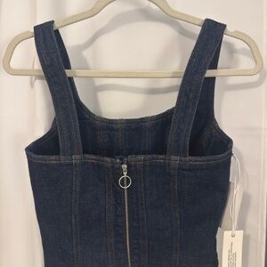 Denim Forum Dark Blue Women's Overalls